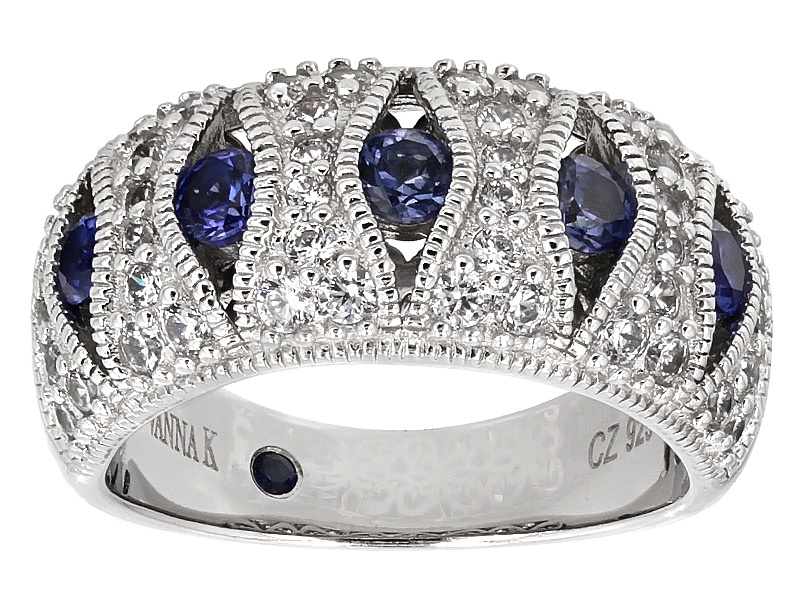 Vanna K (Tm) For Bella Luce (R) 1.81ctw Sapphire Simulant & Diamond ...